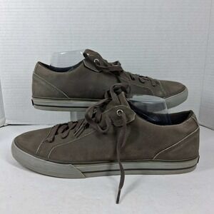 Teva Mens Freewheel Brown Suede Low Top Sneakers Spider Rubber 1003072 Size 13